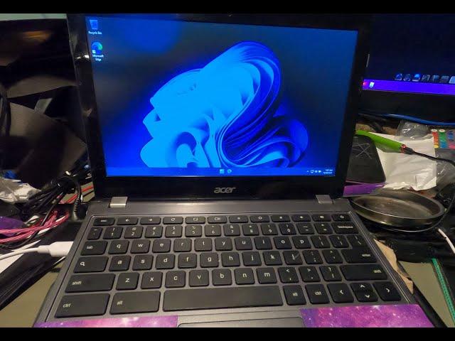 Windows 11 on an Acer Chromebook C720/C740