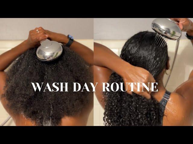 Low Porosity Wash Day Routine | Natural Hair Care with Shea Moisture