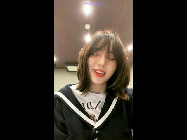 Wendy – Singing #12: "When this rain stops, geunyang dasi useumyeon dwae"