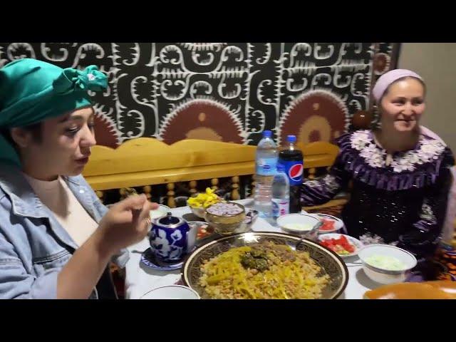 Uzbekistan! Самарканд! В гостях! Как  Готовят Плов с долмой