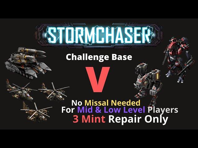 War Commander | OP: Stormchaser Challenge Base V (55) Easy Way | 14 Jun 2020