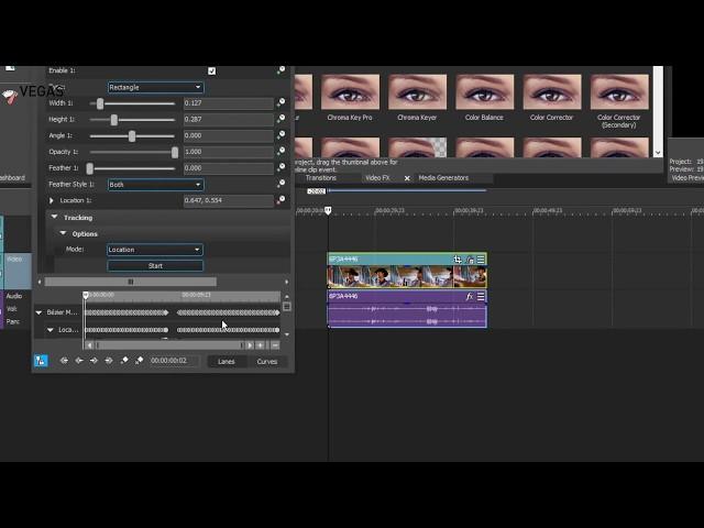 VEGAS Movie Studio 16 - Motion Tracking Tutorial