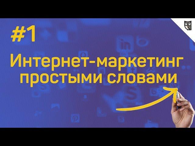 Интернет-маркетинг простыми словами - #1 - Что такое интернет-маркетинг?