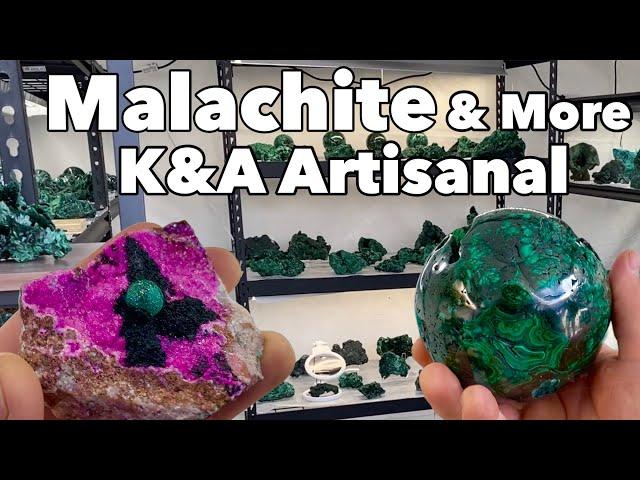 Malachite & More from the Congo w/ K&A Artisanal