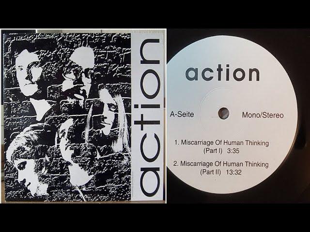 LP "Action" (Germany) - "Action" (1972) - Rock Progressivo Alemão