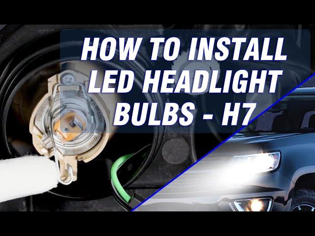 How to install led headlight bulbs（Mini Version） - H7 -Novsight Auto Lighting