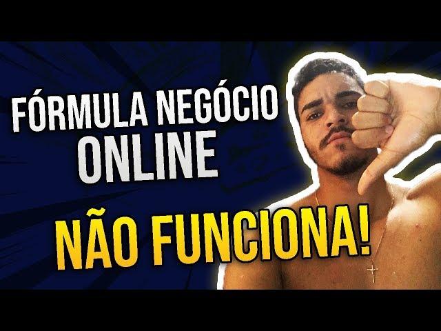 Fórmula Negócio Online Funciona? Fórmula Negócio Online é Confiável? - FNO - Alex Vargas (2020)