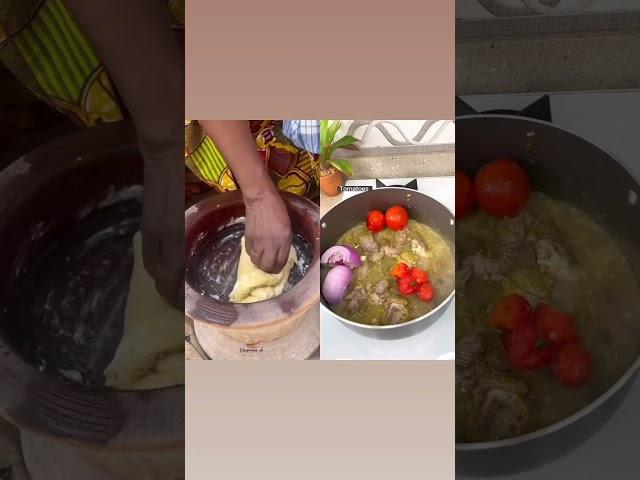 HOW GHANAIAN FUFU IS MADE BY (@ryza_savage).......#ghananews #utvghana #ghanamusic #ghanamovies #gh