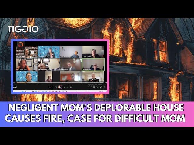 Negligent Mom's House Fire Nightmare Sparks Intense Custody Battle