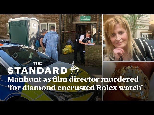 Manhunt as film director murdered at home ‘for diamond encrusted Rolex watch’ near Regent’s Park