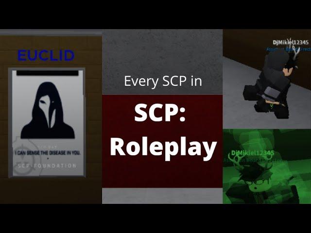 SCP: Roleplay all scp's   |ROBLOX