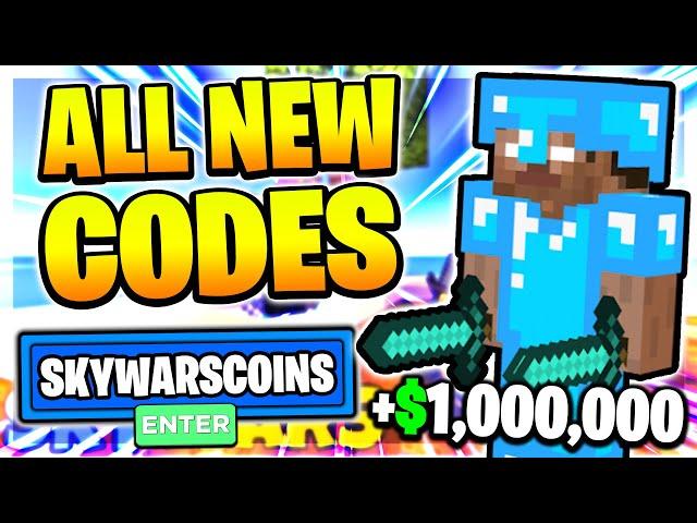 ALL NEW SECRET CODES in SKYWARS! - ️Roblox Skywars Codes