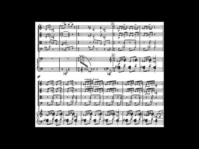 Andrei Volkonsky - Piano Quintet Op.5