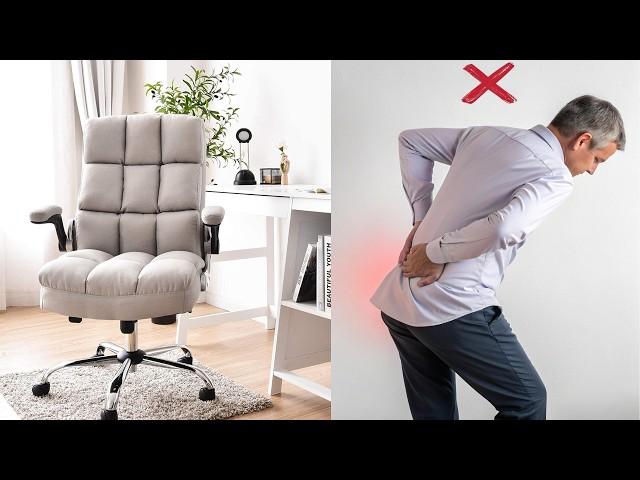 Cushioned Desk Chair for Your Home Office! | Relax Like Never Before!