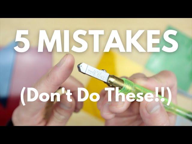 5 Stained Glass Mistakes Most Beginners Will Make