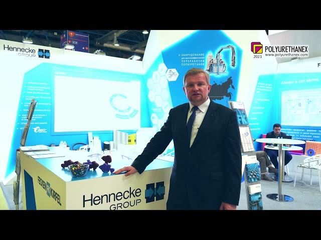 Oleg Konev (Hennecke Polyurethane Technologies) interview at the 12th Polyurethanex 2021 Exhibition