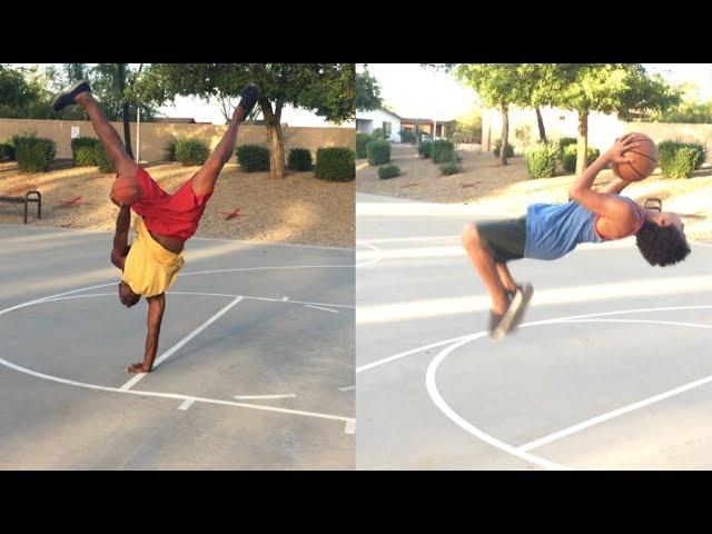 ULTIMATE NINJA BASKETBALL TRICKSHOT