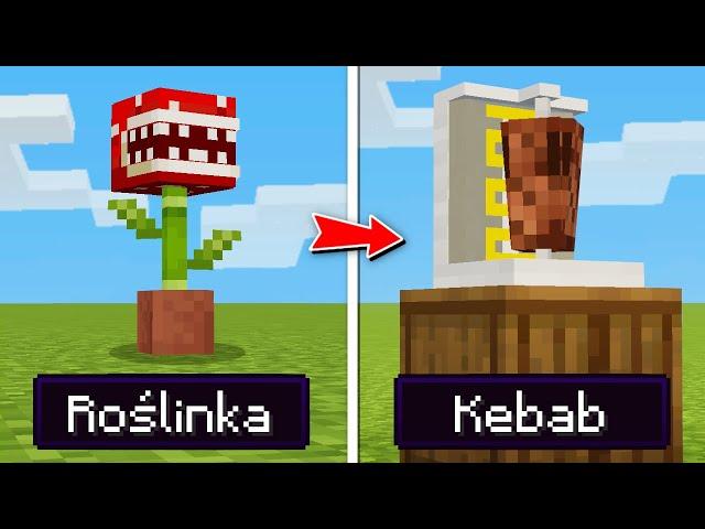 9 NIESAMOWITYCH BUILD HACKÓW w MINECRAFT! *kebab*