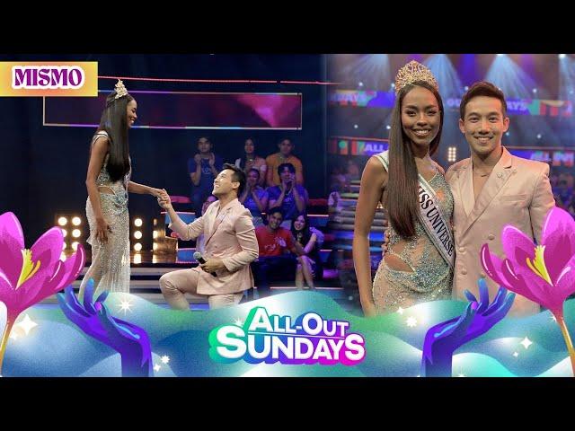 Ken Chan serenades Miss Universe Philippines 2024, Chelsea Manalo! | All-Out Sundays