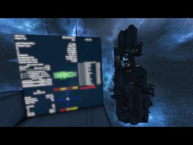 Space Engineers Remote LCD network script