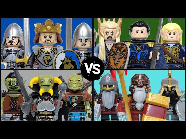 I Built The Ultimate Fantasy War in Lego