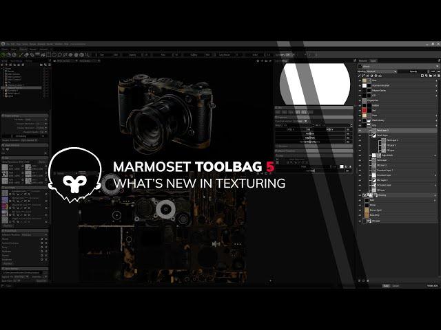 What’s New In Texturing | Marmoset Toolbag 5