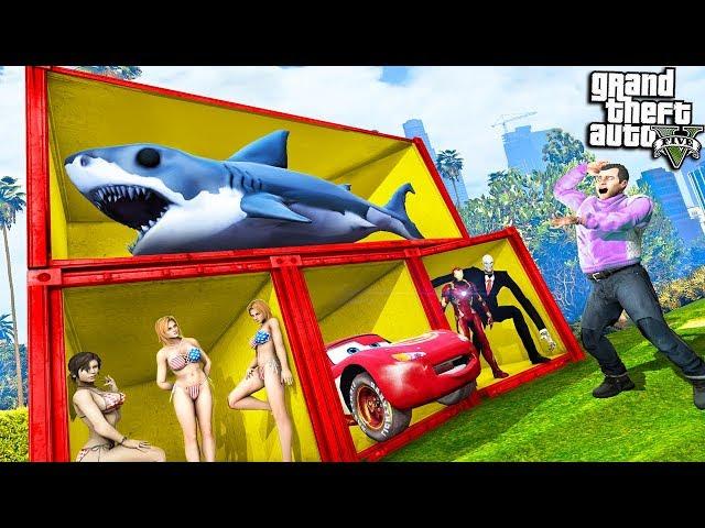 БИТВА ЗА КОНТЕЙНЕРЫ И СЛУЧАЙНОЕ ВЕЗЕНИЕ В ГТА 5 МОДЫ! ОБЗОР МОДА В GTA 5! ИГРЫ ГТА ВИДЕО MODS