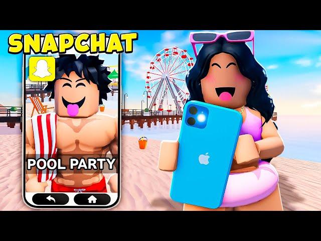 I Found BADDIE POOL PARTY On SNAPCHAT.. (Brookhaven RP)