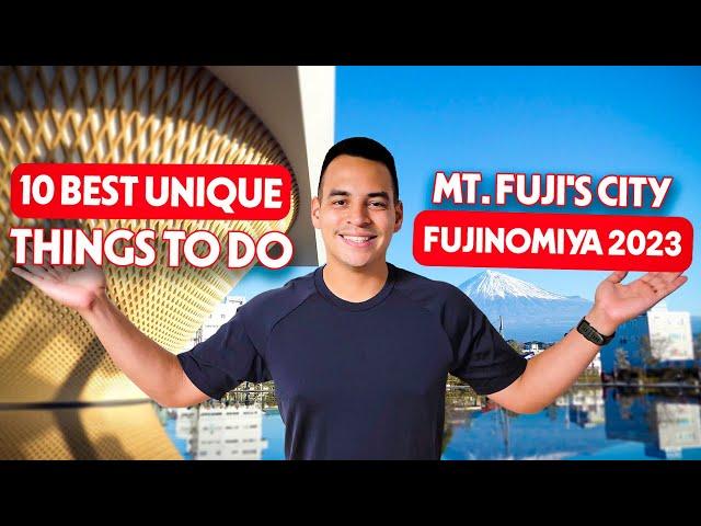 What To Do Around MT. Fuji | 10 Best Things To Do At Fujinomiya! BEST Day Trip From Tokyo!