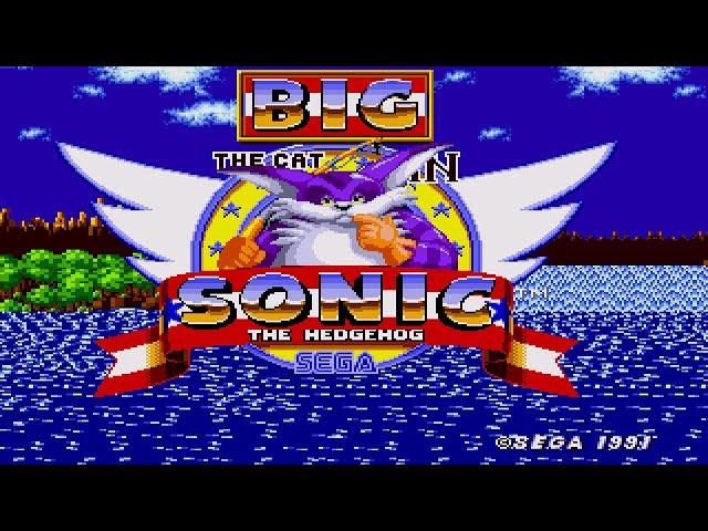 Big The Cat in Sonic 1 :: Full Game Playthrough (1080p/60fps)