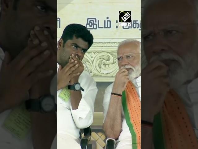 PM Modi and TN BJP President K Annamalai had ‘secret talk’ during public meeting in Kanyakumari