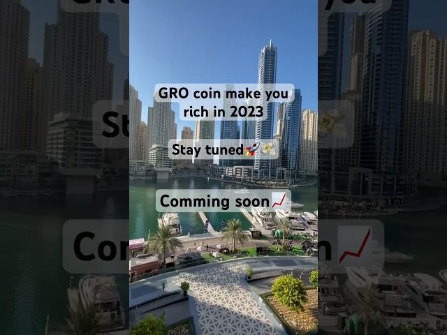 Stay tuned and don’t miss this opportunity #crypto #GRO #grocoi #investment #staytuned