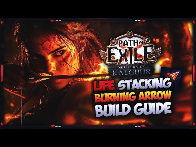 [PATH OF EXILE | 3.25] – BURNING ARROW OF VIGOUR – IGNITE ELEMENTALIST – BUILD GUIDE!