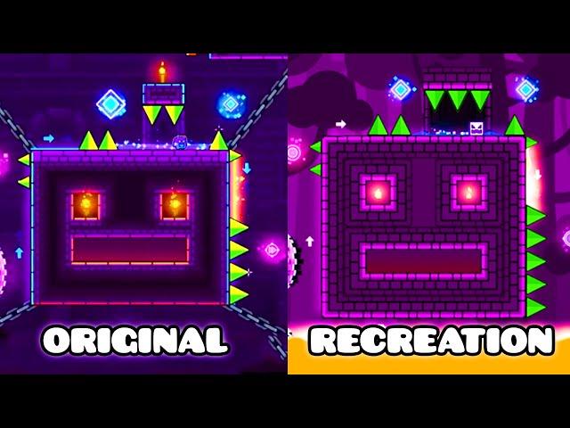 Sneak Peek 2 Original & Recreation (GD 2.2 vs GDPS 2.2)| Geometry Dash Comparison