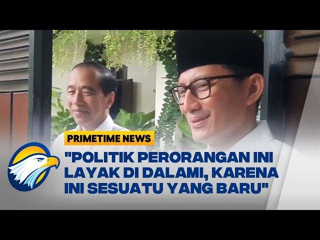 Sandiaga Uno Tertarik 'Partai Perorangan' ala Jokowi - [Primetime News]