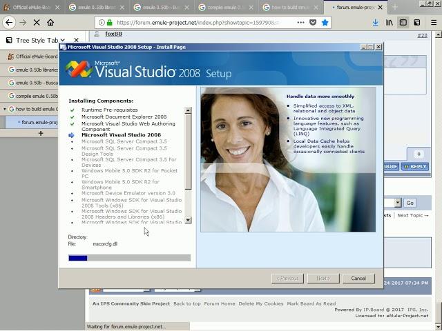 2017-10-25 -- Compile eMule 0.50b, First Try, Part 1/2
