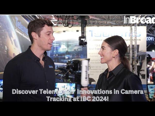 Discover Telemetrics' Innovations in Camera Tracking at IBC 2024!