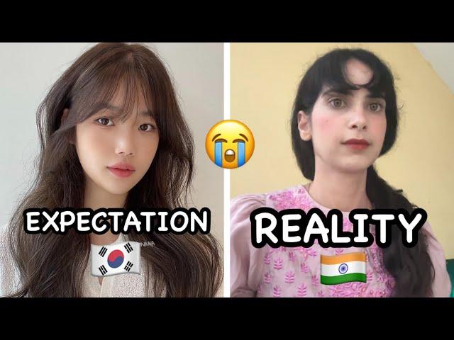 I got *KOREAN BANGS* in India 