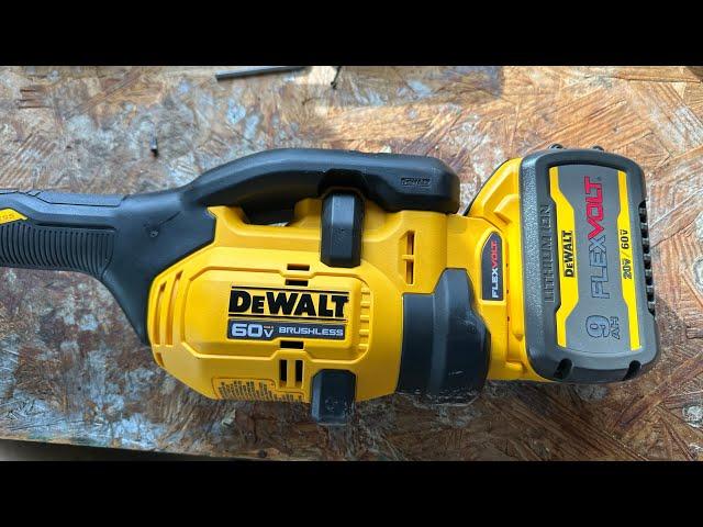 Dewalt 60 V weed trimmer/ with different attachments ￼