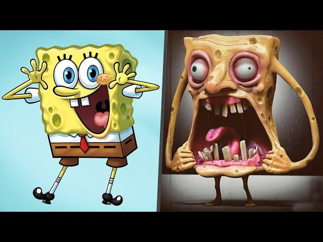 Spongebob in Real Life! All Characters