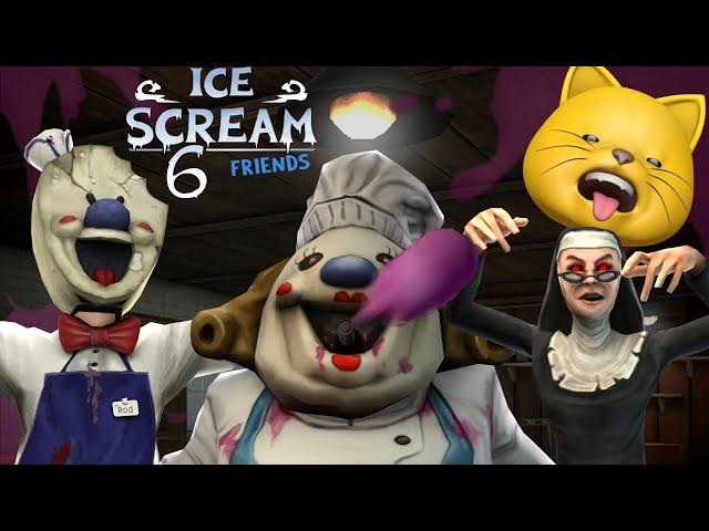 FATTY MATI BARFED ON ME!! [ICE SCREAM 6 Friends: Charlie]