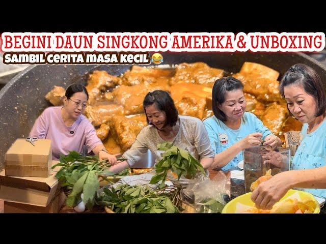 MASAK DAGING DAN UNBOXING PAKET SAMBILAN NGOBROL TIPIS DG MAMAK PERSIAPAN SEBELUM KEDATANGAN TAMU