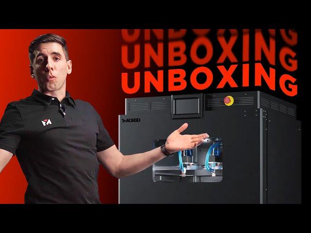 UNBOXING an $80,000 Canadian High-Temperature 3D Printer: AON3D M2+