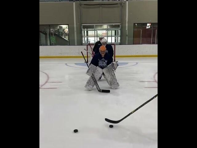 5 Goalie Advanced Screen Drill for Goalies | Fun End of Practice Goalie Drill