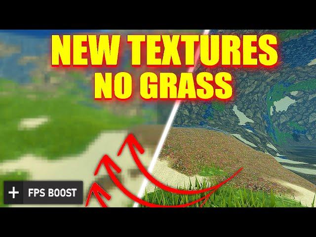 NO GRASS, TEXTURES (FPS BOOST) - Fallen