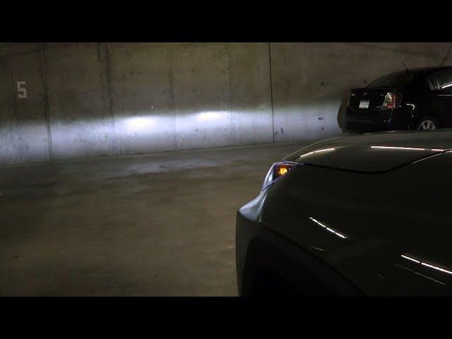 Toyota RAV4 (2019-2024): How To Adjust Headlights (Low Beam) And Fog Lights.