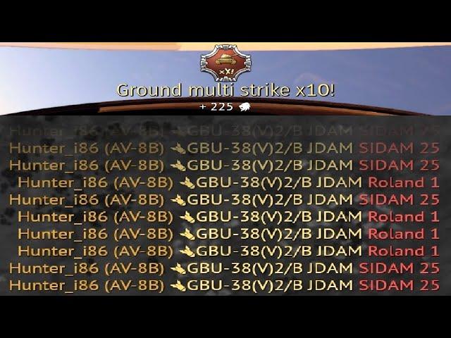 Easy Grinding With JDAM Bombs | Premium Harrier AV-8B NA (War Thunder)