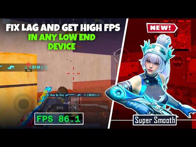 Get Constant High Fps In Low End Device with Secret Settings | Fix LAG & Boost Fps In 2gb ram Device