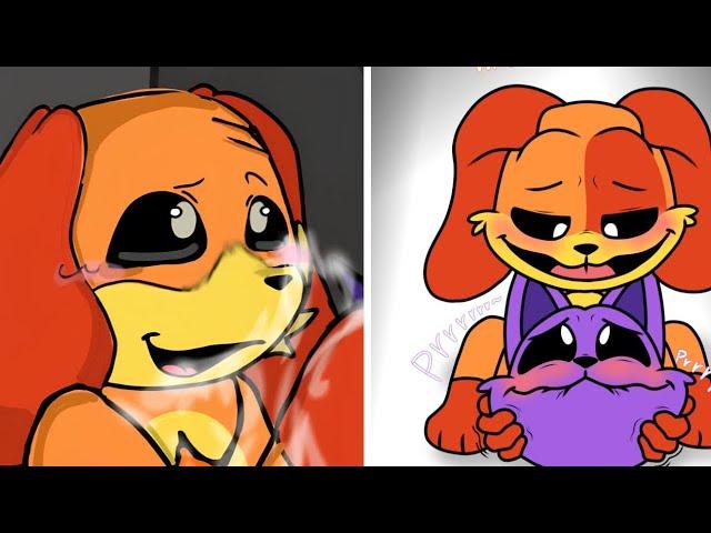 Catnap x Dogday new love┃Poppy Playtime Chapter 3┃Comic Dub