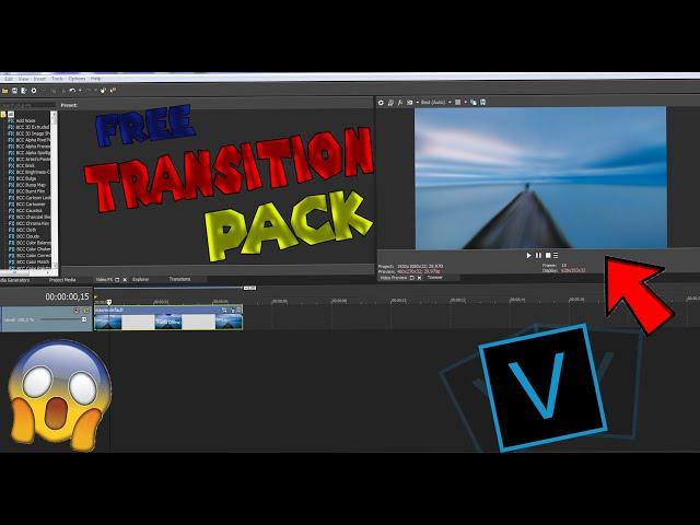 TRANSITION PACK - VEGAS PRO